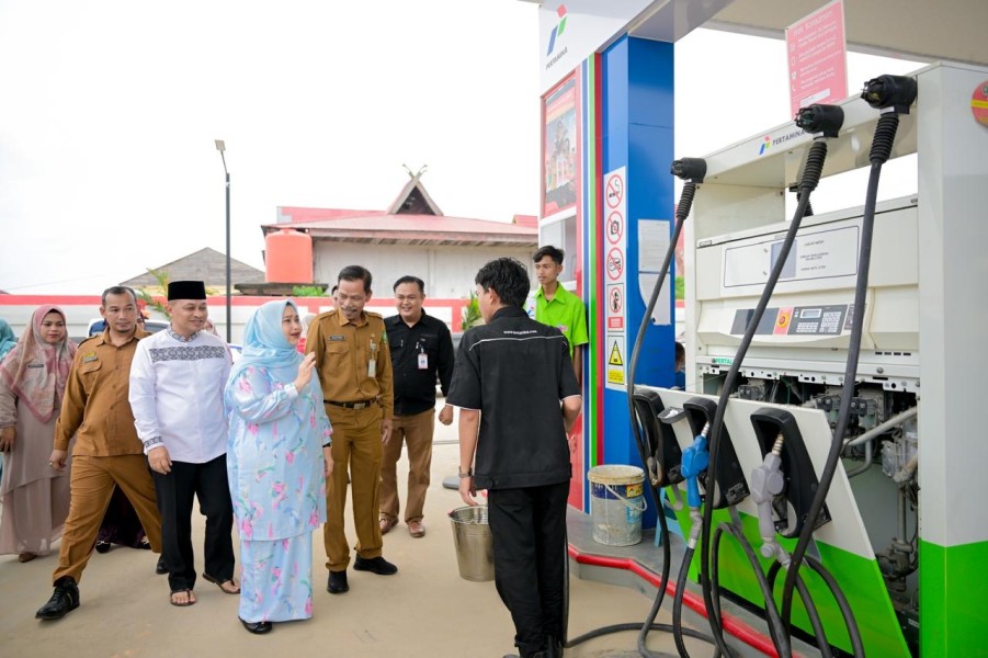 Instruksi Bupati Bengkalis, Disdagperin Imbau Seluruh SPBU di Setiap Kecamatan Prioritaskan Penyaluran BBM Untuk Masyarakat