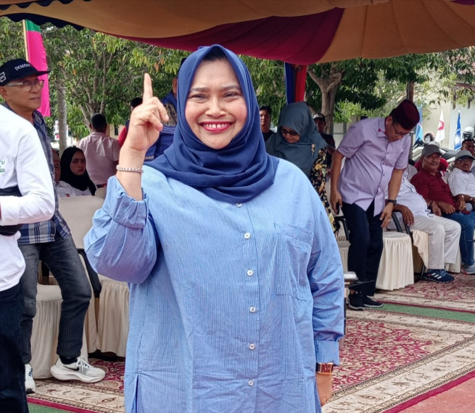 Usai Debat Publik Perdana, Kampanye Dialogis Kasmarni di Bengkalis Dipadati Massa