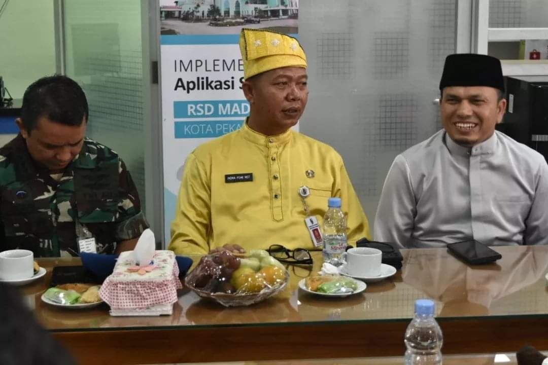 Ketua DPRD Pekanbaru Sabarudi ST  Hadiri Peresmian Program Jaminan Kesehatan Pekanbaru Bertuah