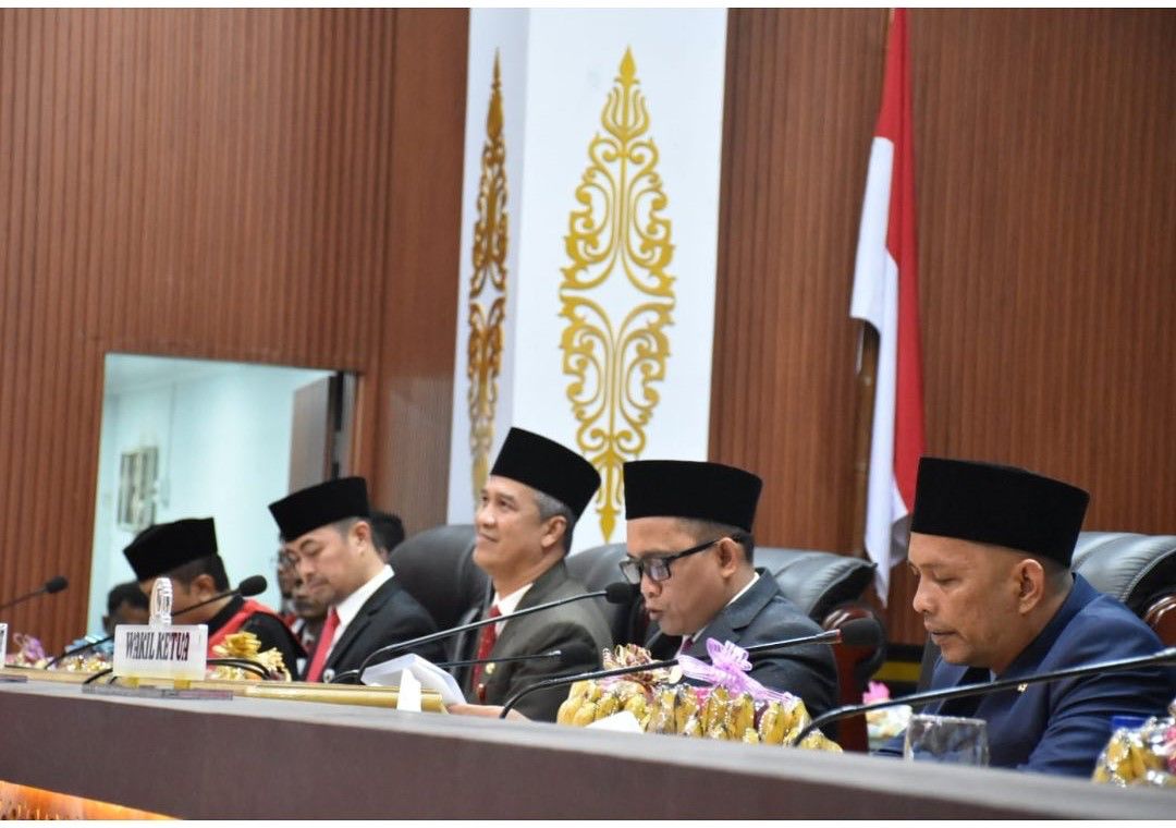 Rapat Paripurna Istimewa Pelantikan 50 Anggota DPRD Pekanbaru