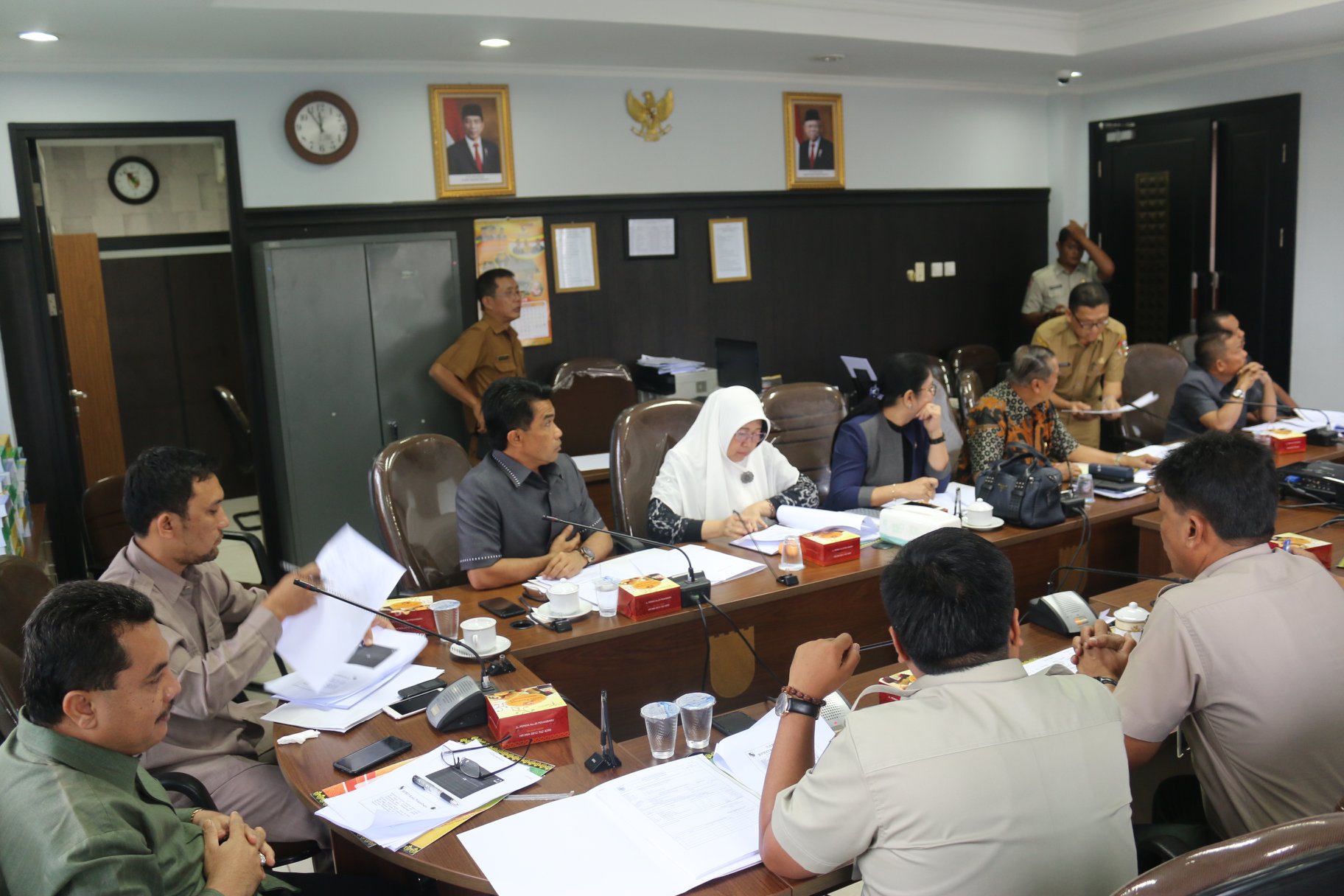 Komisi III DPRD Pekanbaru Hearing Peningkatan Kinerja Penanggunalan Bencana