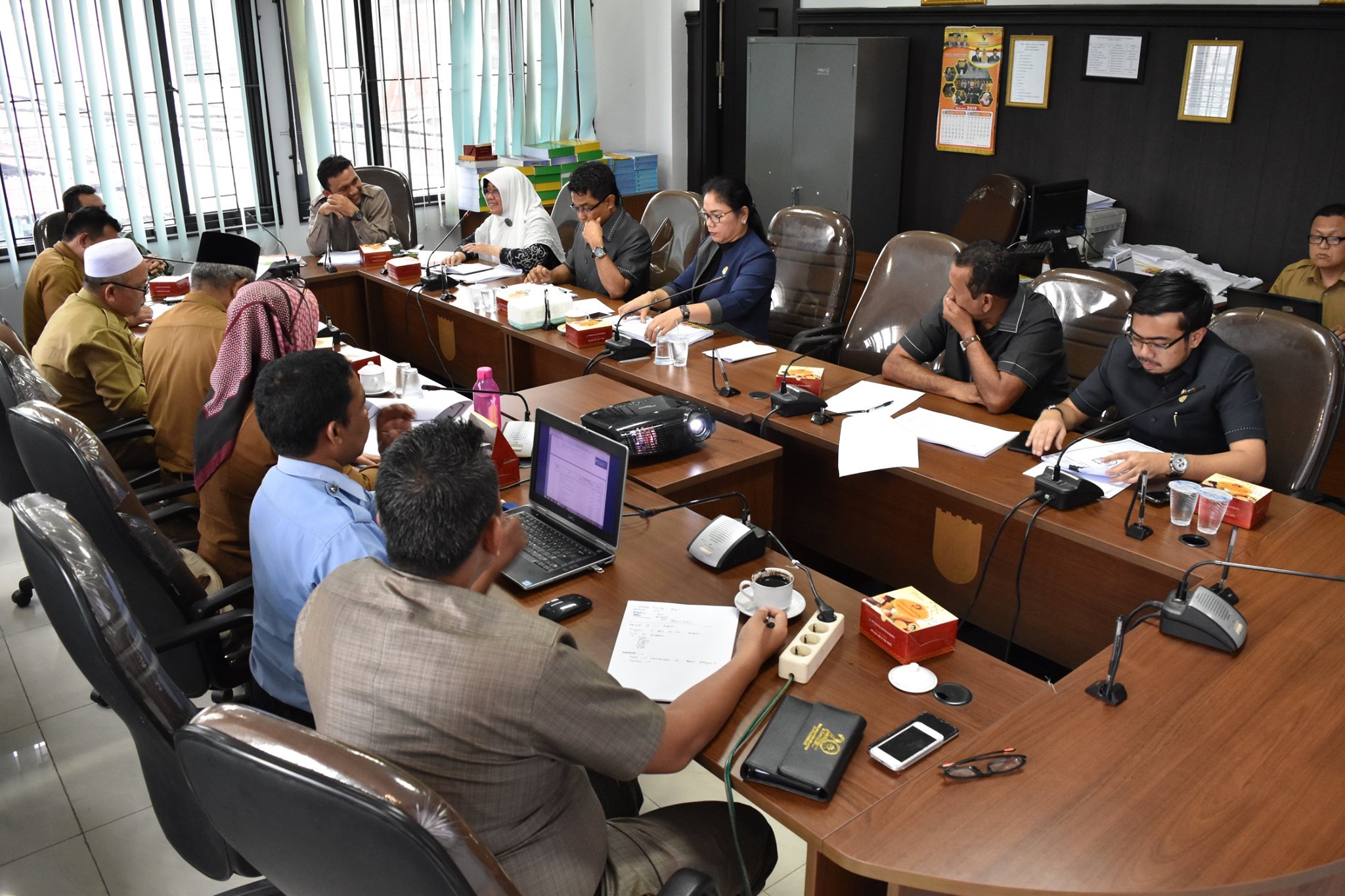 Komisi III DPRD Pekanbaru Hearing Dengan Dispora