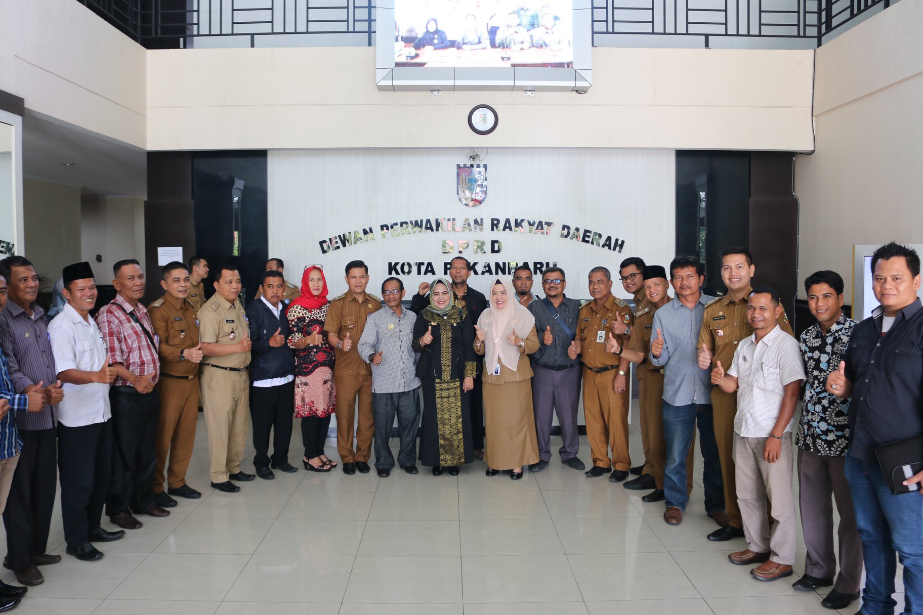 Hearing Komisi I DPRD Pekanbaru Bersama Camat Lurah serta Forum RT-RW