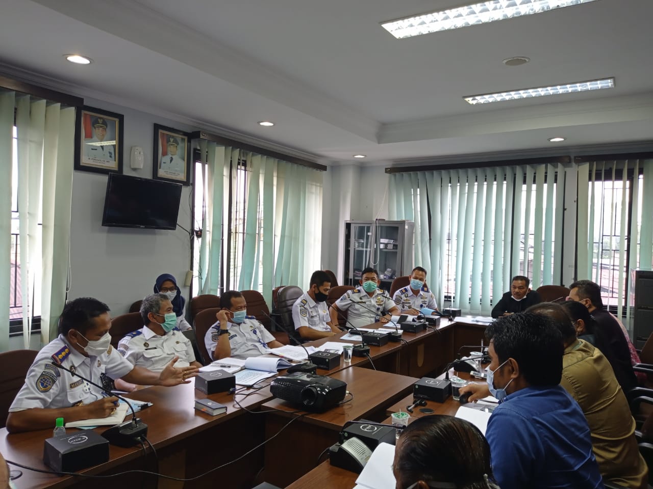Hearing Komisi III DPRD Kota Pekanbaru Bersama Kantor Kesyahbandaran dan Otoritas Pelabuhan
