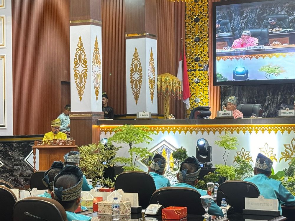 HUT Pekanbaru Ke-240,  DPRD Pekanbaru  Gelar Paripurna