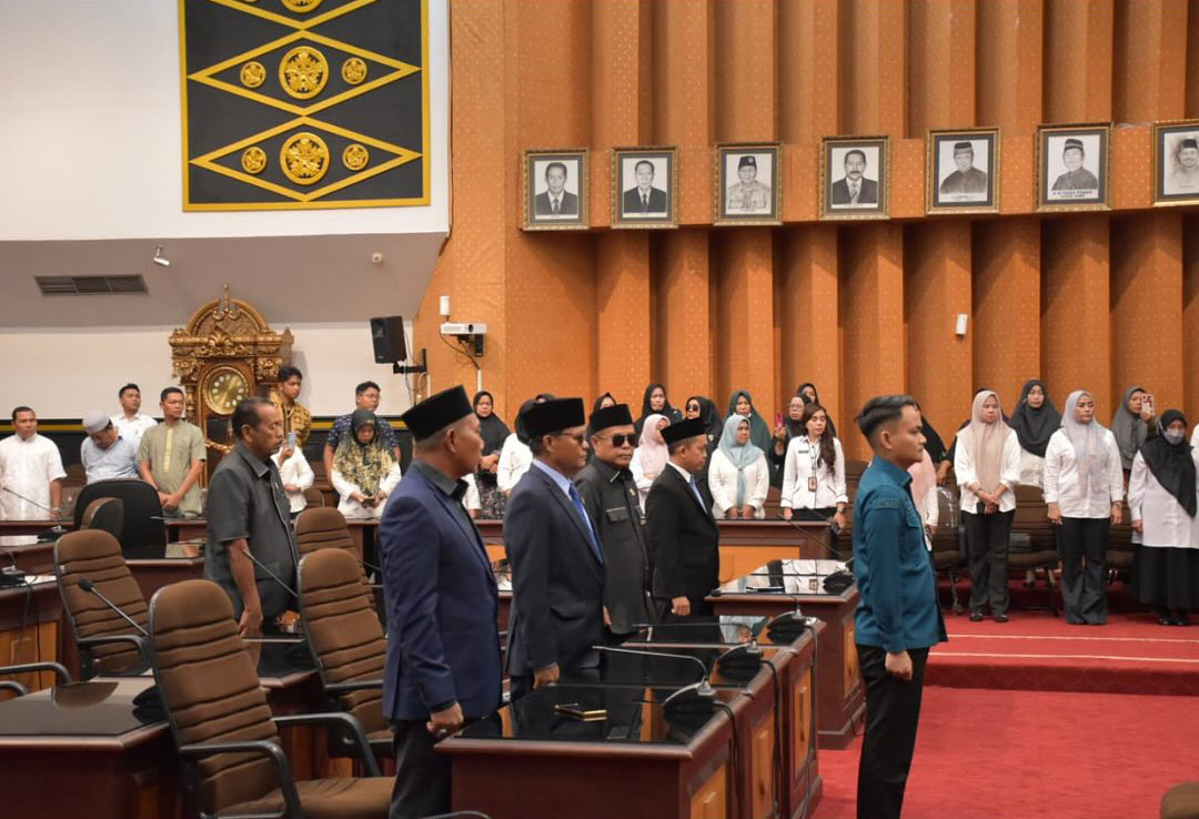 DPRD Pekanbaru Gelar Paripurna Penghormatan Wafatnya Heri Setiawan