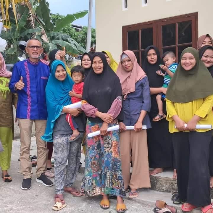 Silaturahmi Wakil Ketua Nofrizal Dengan Warga, Di Perum Fajar 4 Kelurahan Umban Sari