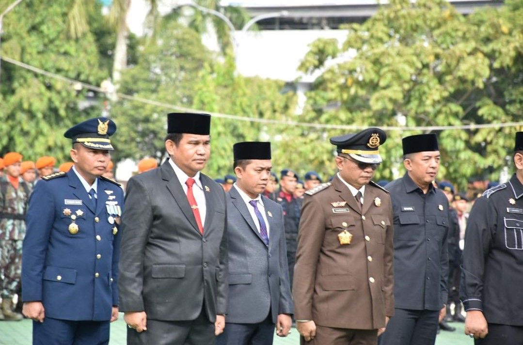 Ketua DPRD Pekanbaru Hadiri Ziarah Nasional HUT ke-79 TNI