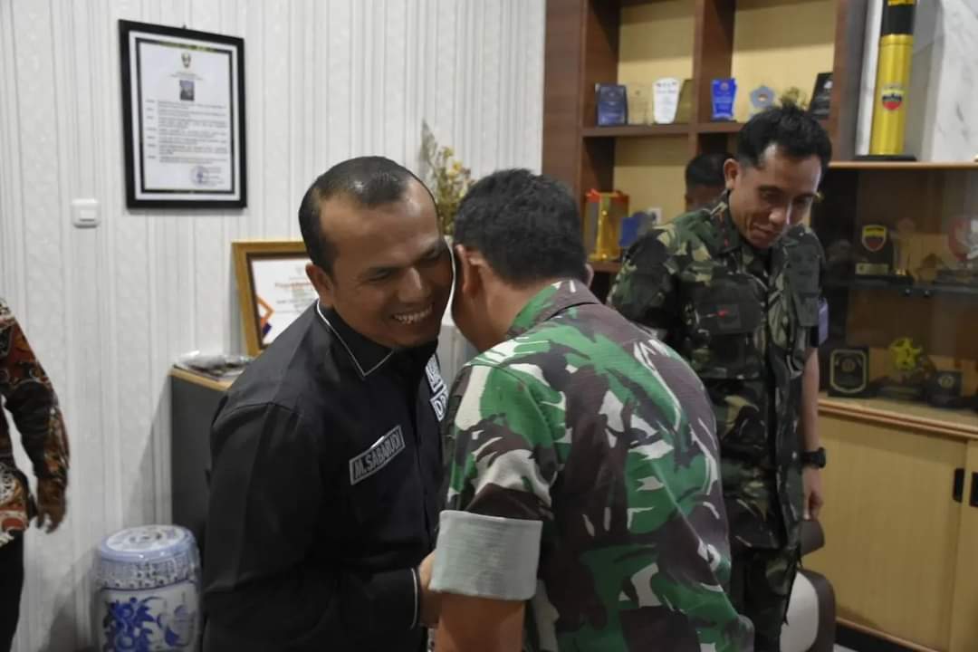 Muhammad Sabarudi Ikuti Apel Pemilu Damai 2024 Bersama TNI Polri
